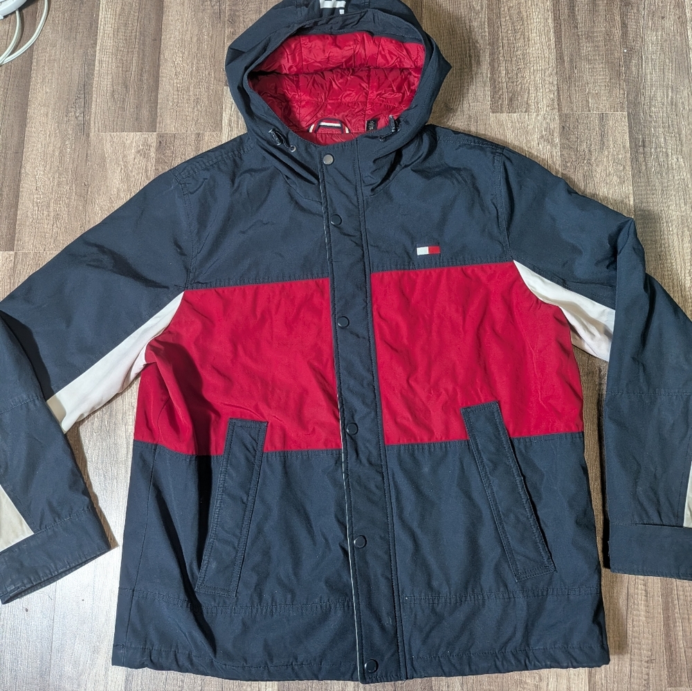 Tommy Hilfiger Men's Hooded Warm Jacket Size XL